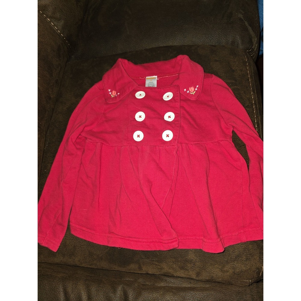 Gymboree outlet Holland days red‎ tulip jacket size 6